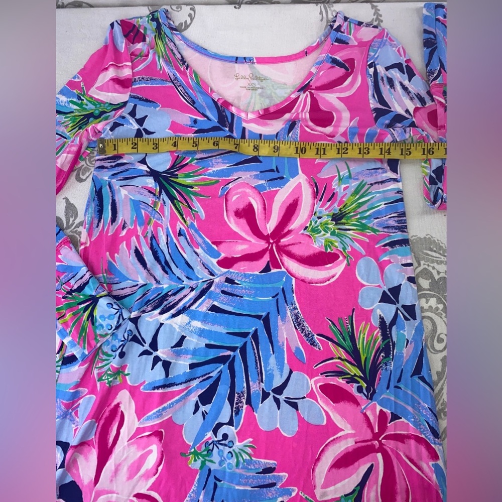 Lilly Pulitzer XXS Pretty In Pink
KAISLEY SWING DRESS Dual Neck
Long Sleeves - Picture 7 of 10